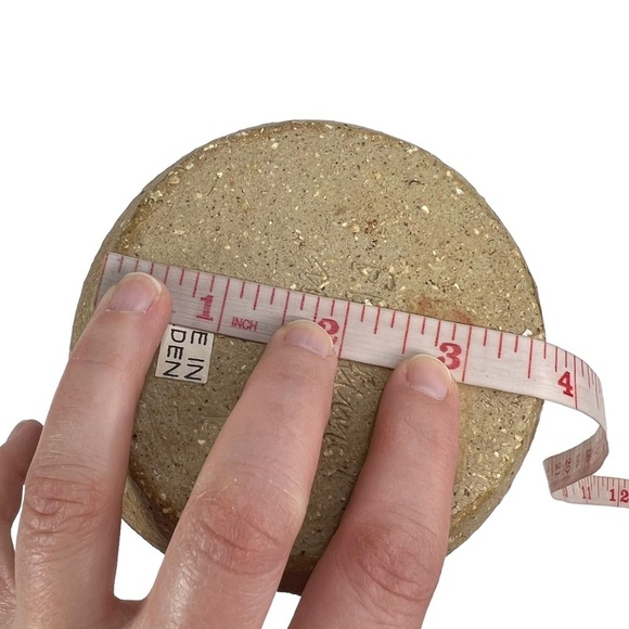 Fred Forslund Scandinavian Recycled Materials Two Tone Brown Vase - Picture 11 of 11